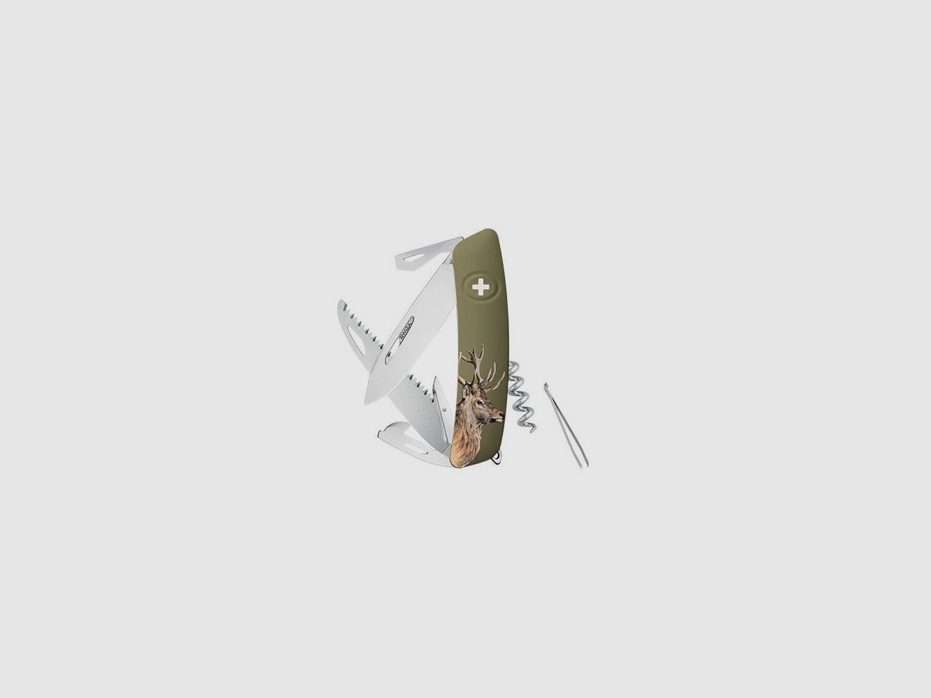 SWIZA ANIMAL Klappmesser nach Wahl OLIVE