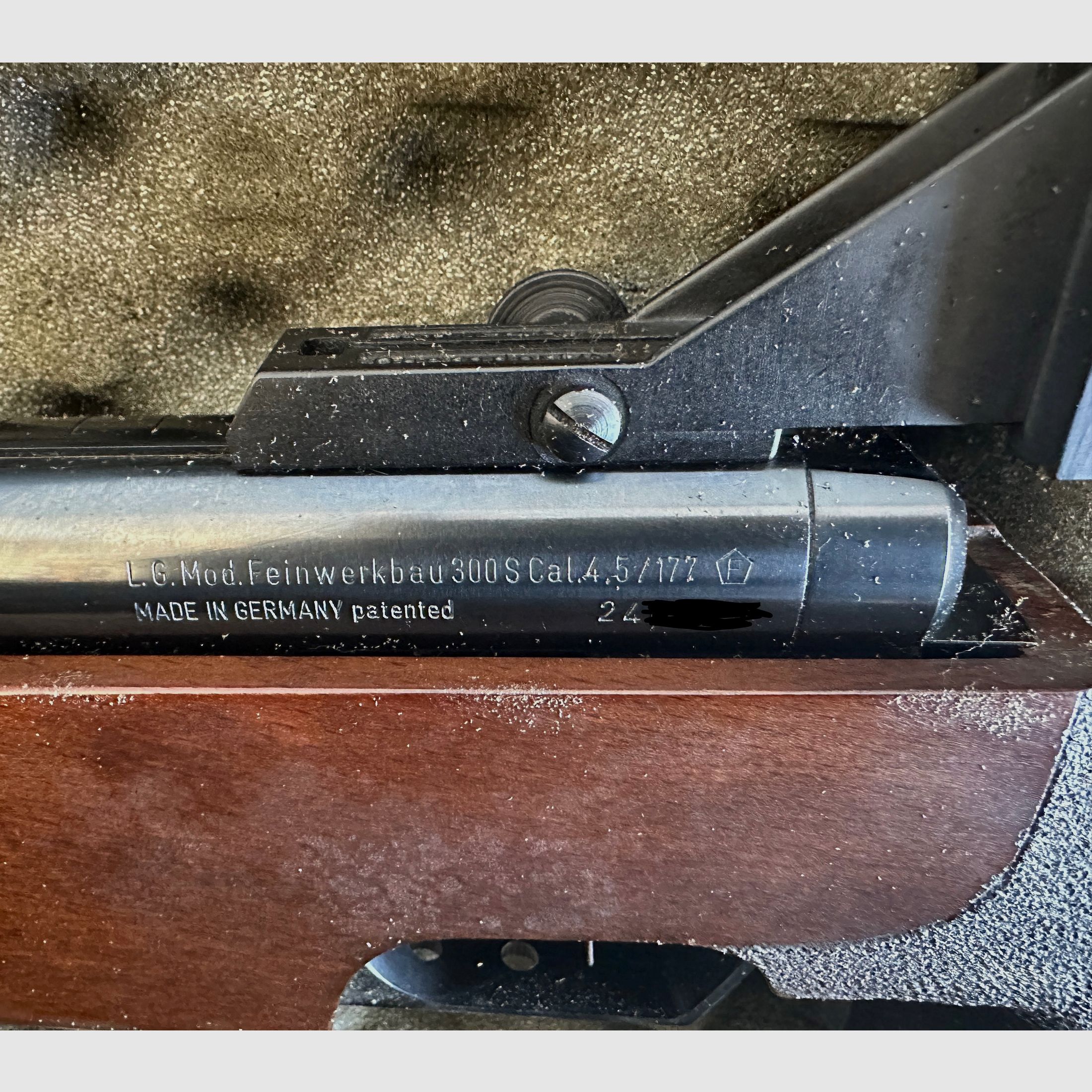 Feinwerkbau 300 S Match-Luftgewehr, guter Zustand, funktionstüchtig