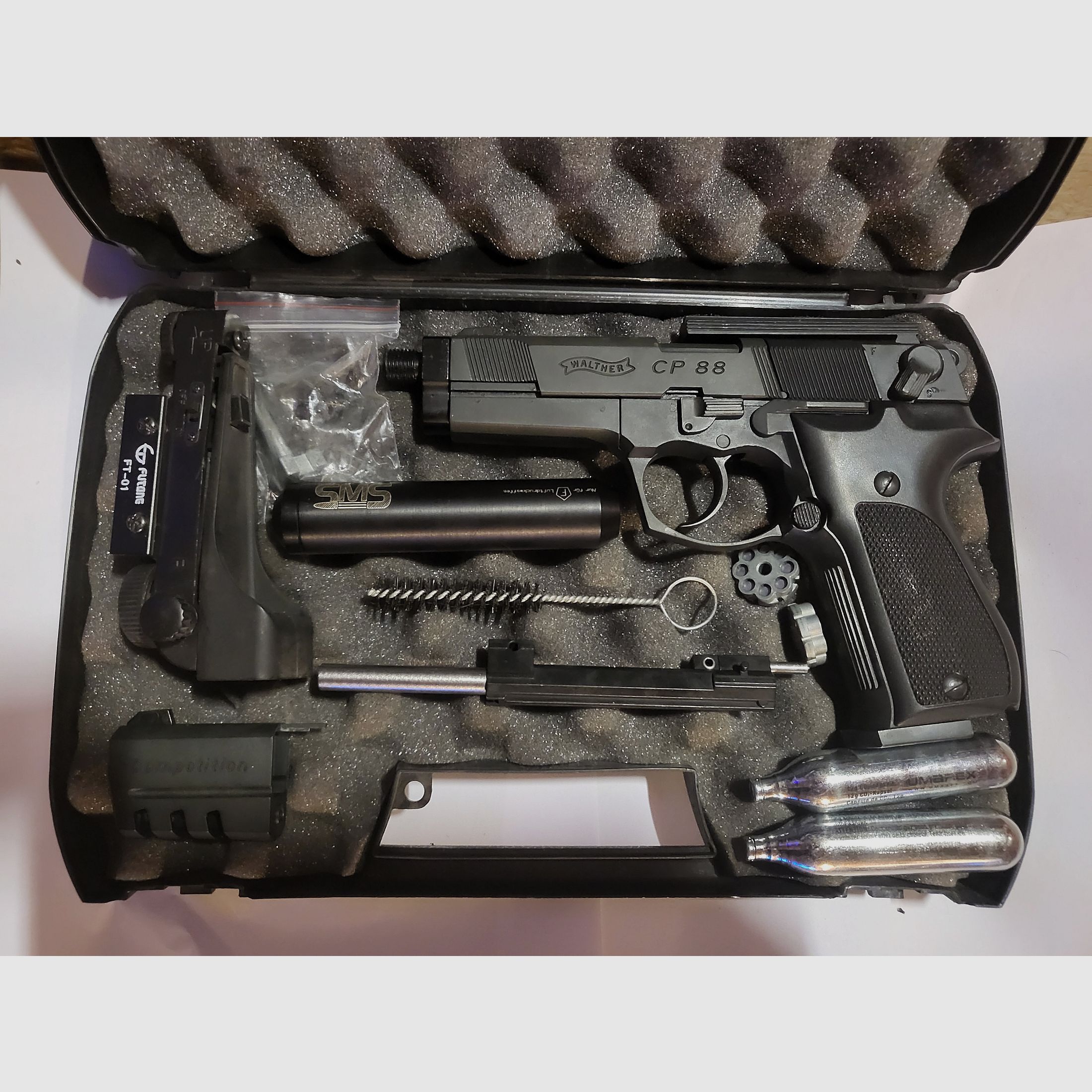 Walther Cp88 4,5mm mit viel Zubehör