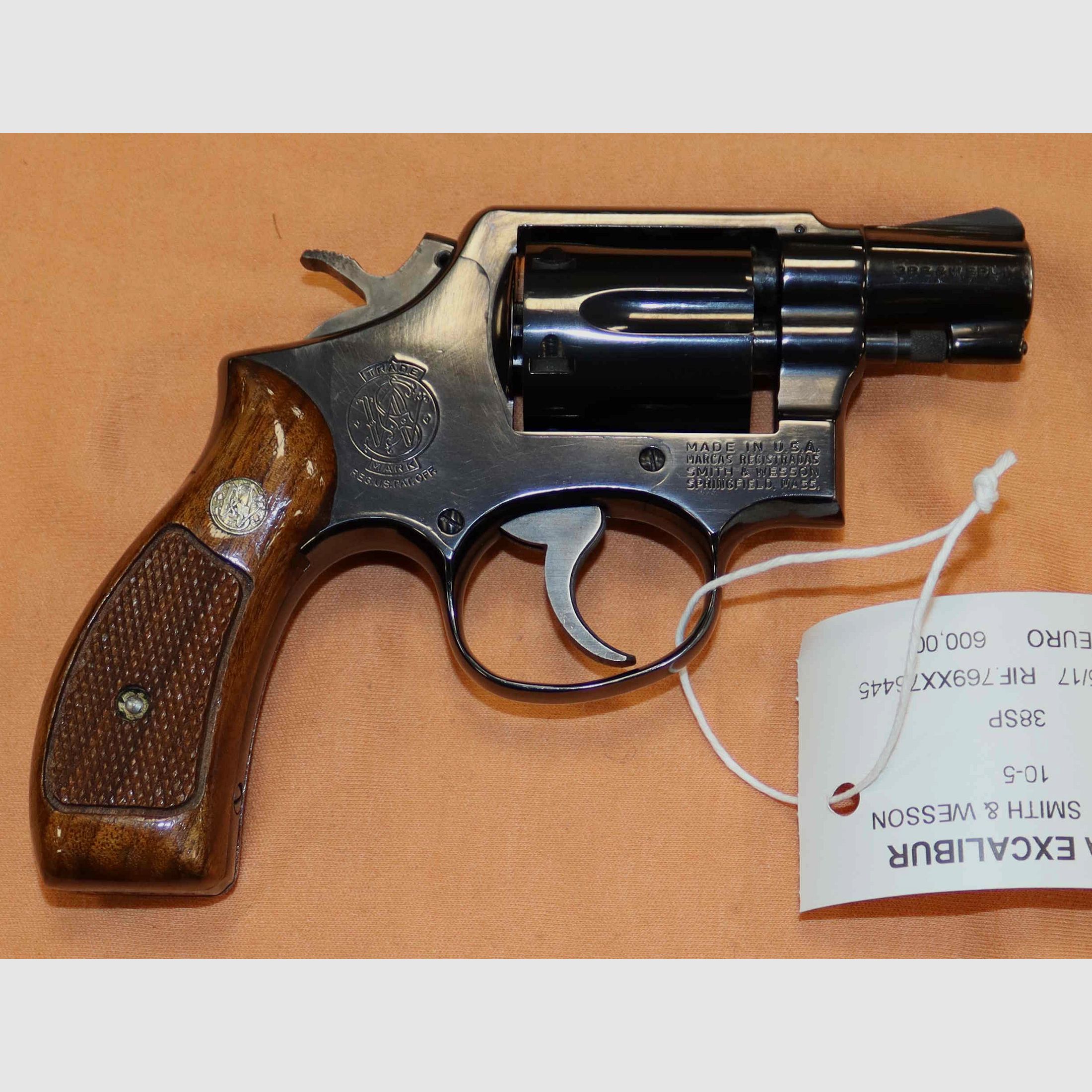 Revólver Smith & Wesson Modelo 10-5 Calibre 38SP, imagen 3 de 5
