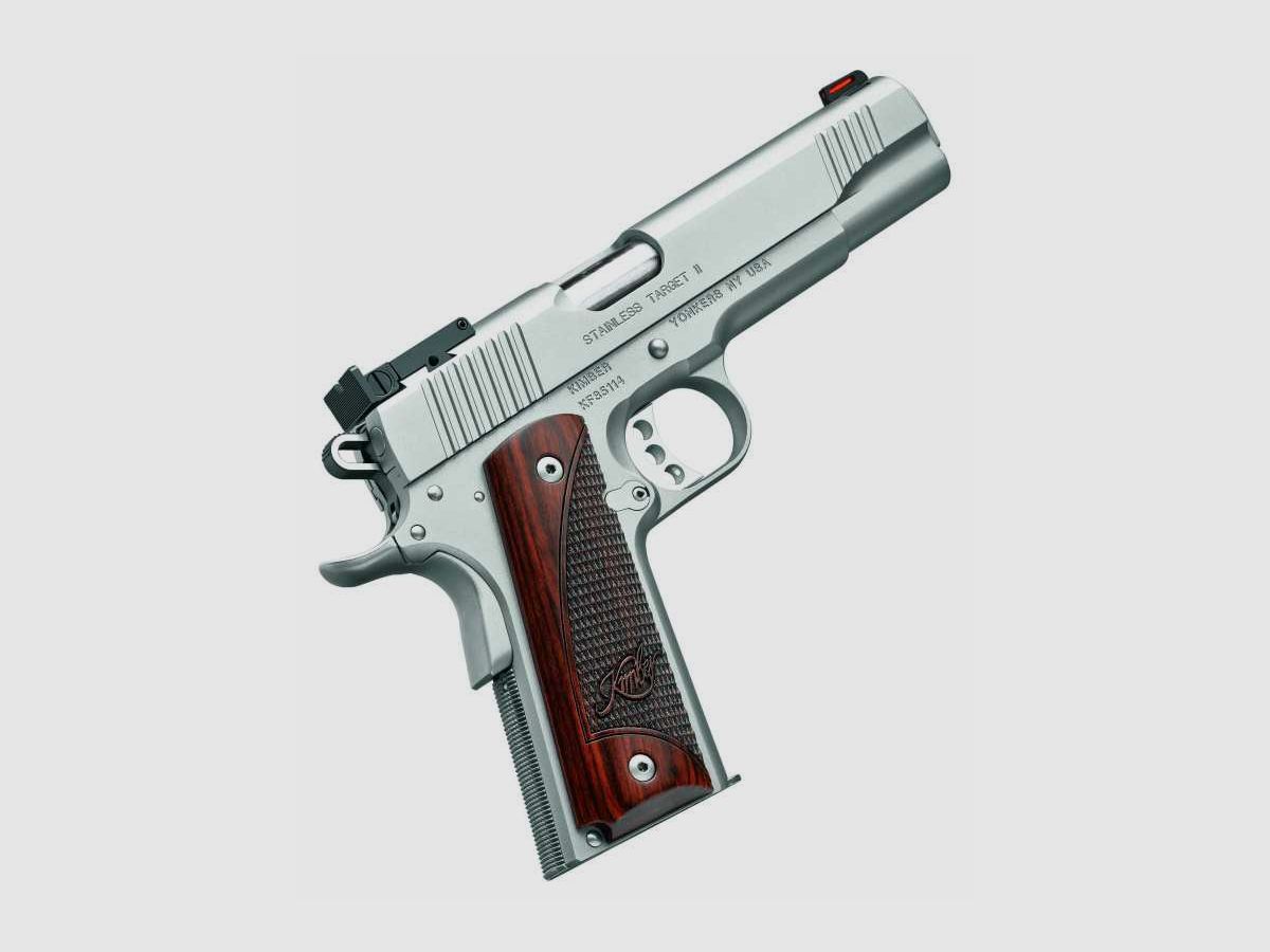 Pistola semi-automatica Kimber 1911 Stainless Target 2 - Kimber Stainless Target 2 9x19, immagine 3 di 3