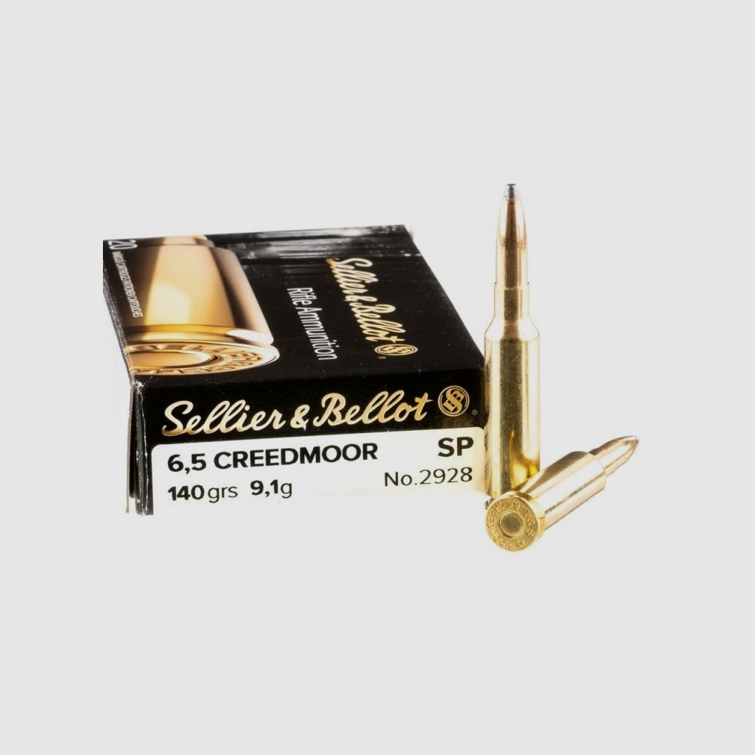 SELLIER&BELLOT 140GR 6.5 CREEDMOOR SP
