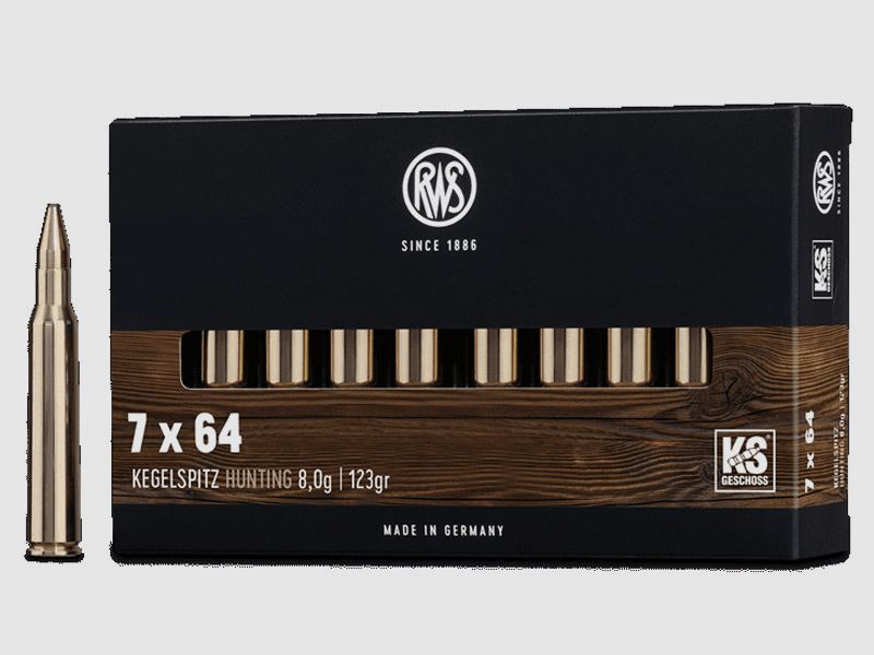 RWS 7x64 Kegelspitz 8,0g - 123gr