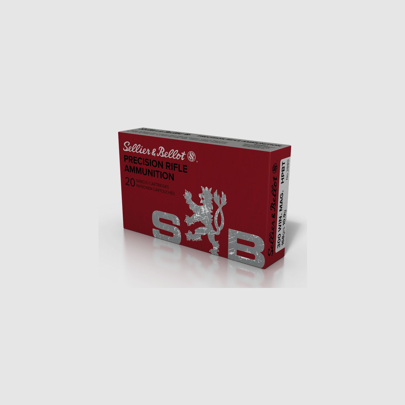 S&B 300 WIN MAG 168 GRS / 10,9 G HPBT 20 PCS, image 1 sur 2