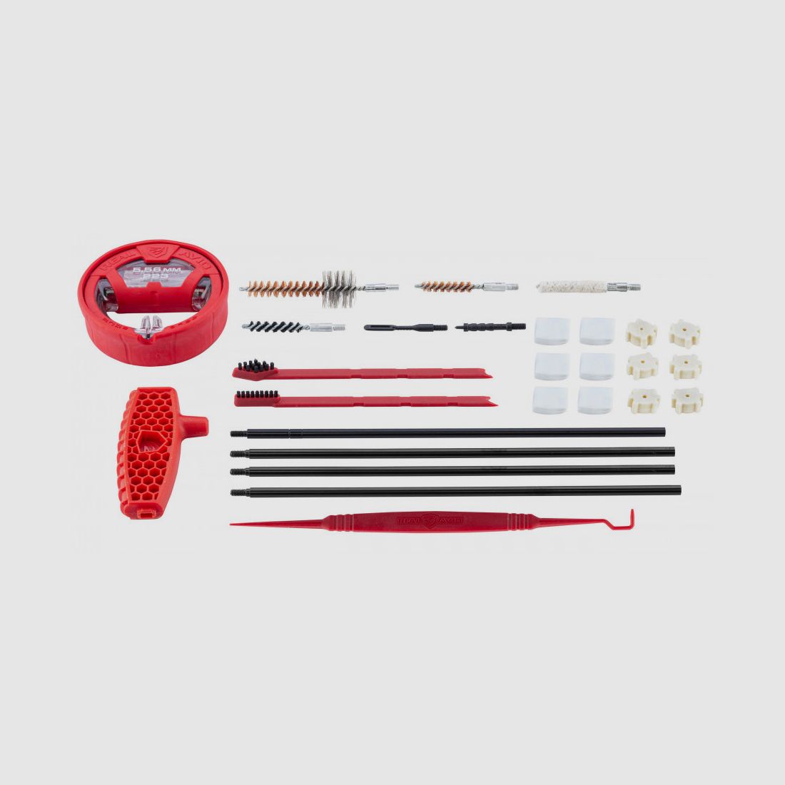 Set di pulizia multi-kit con cordini - spazzole Real Avid, immagine 2 di 4