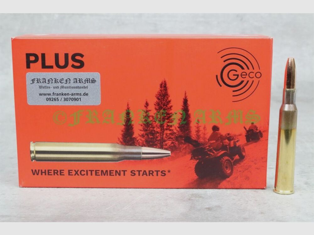 Geco Plus 7x65R 170gr. 11,0g 20 pièces prix dégressif