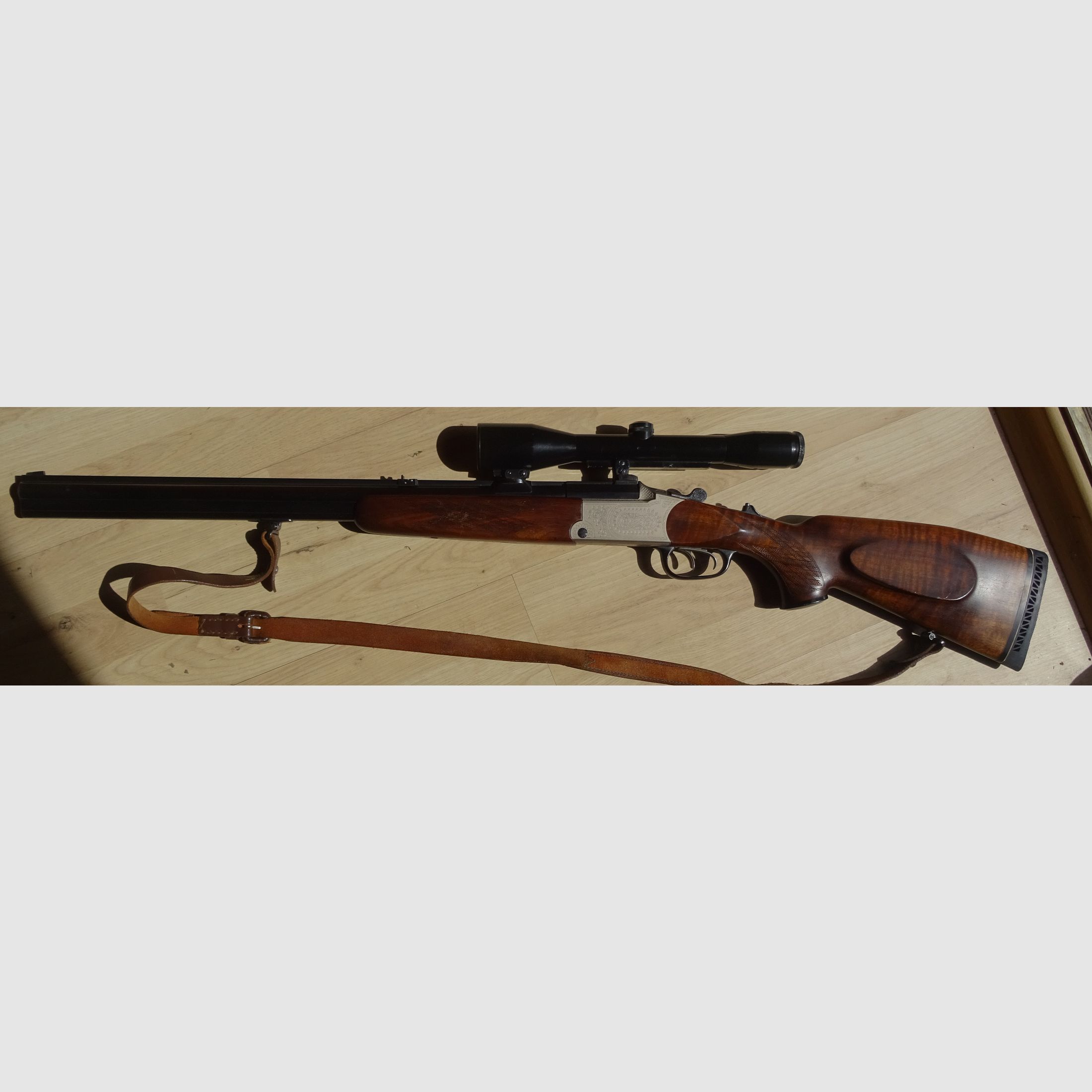 BBF Blaser 7x57R 16/70 ręczny, używany w dobrym stanie.