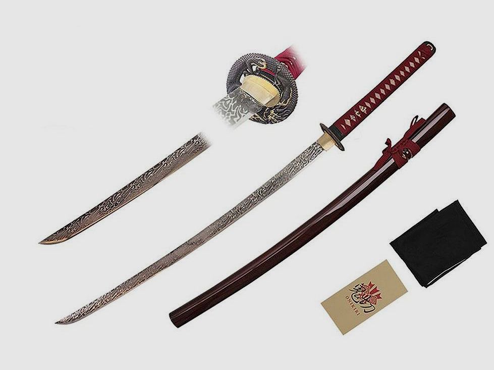 Samurai sword katana Saito