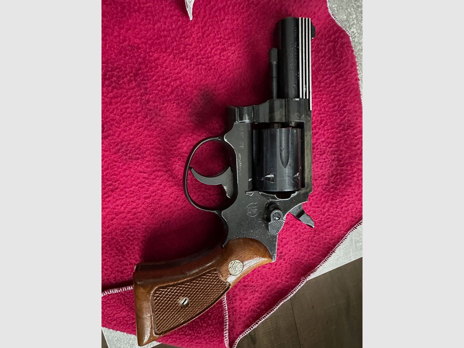 Reck Wildcat model Panther PTB 178 with S&W grips cal. 380 blank