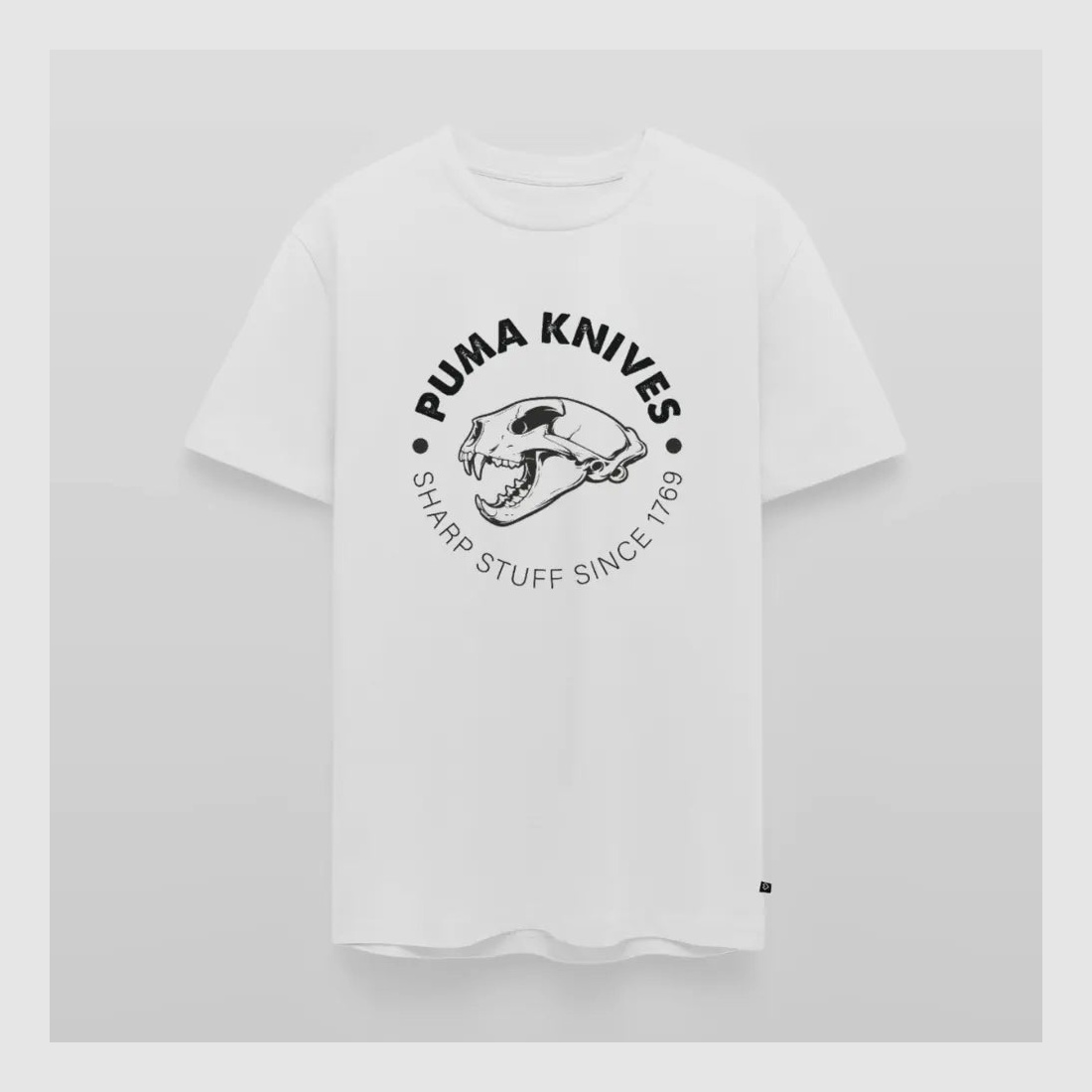 PUMA Men´s Premium T-Shirt "PUMA KNIVES Skull BW"