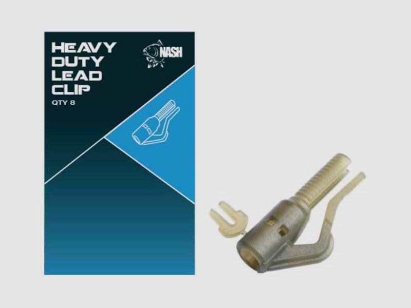 Nash Heavy Duty Lead Clips
