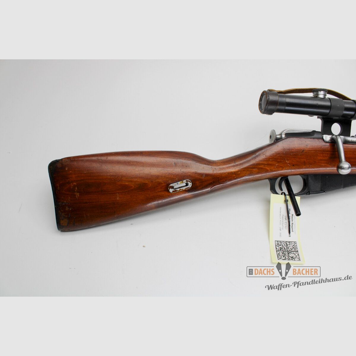 Rep. geweer Mosin Nagant M44 van 1946 kal. 7,62x54R met richtkijker loop DEFECT