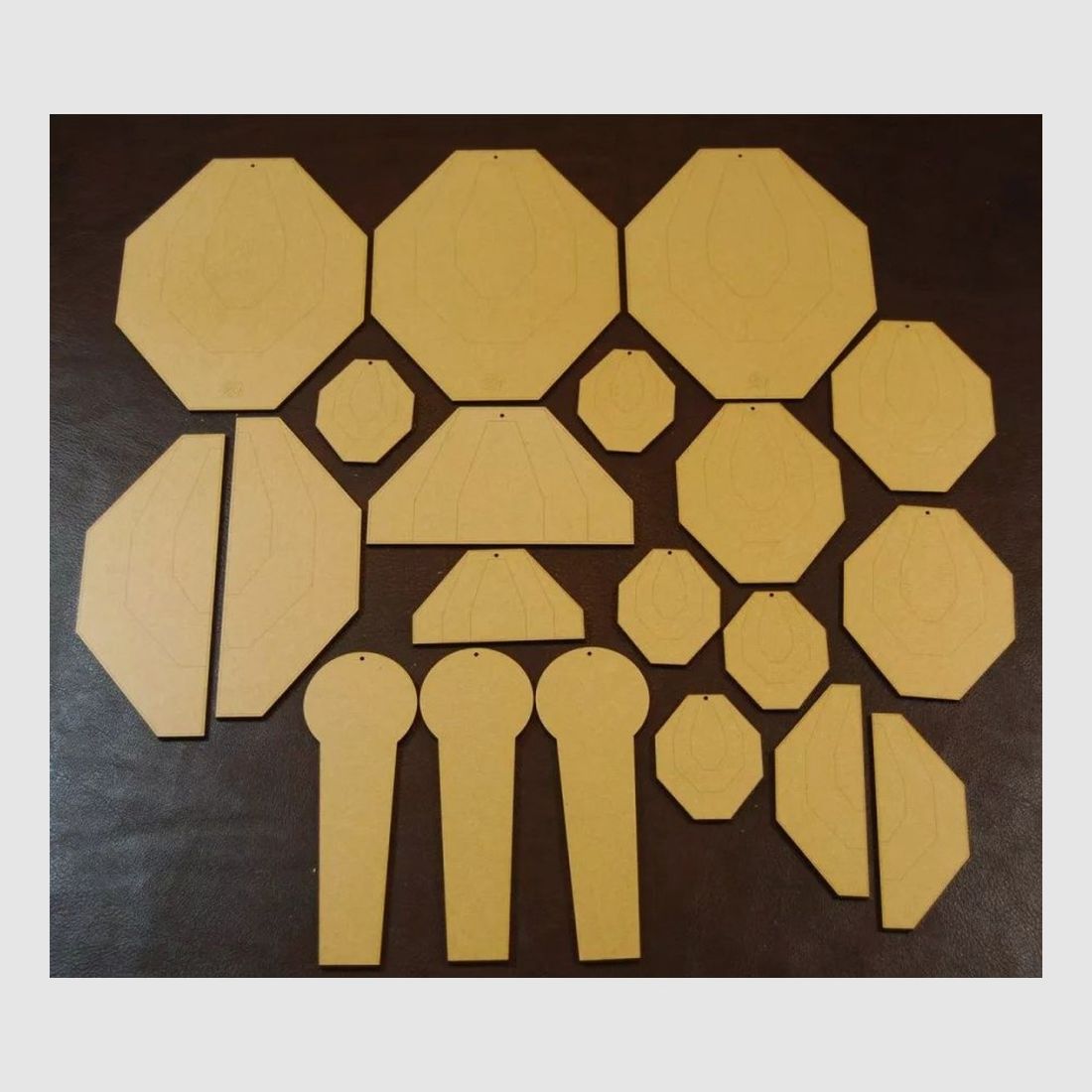 DAA Dry-Fire Target Set (Classic-IPSC)