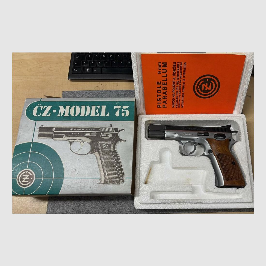 CZ Uhersky Brod 75 9mmLuger