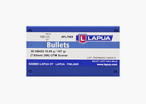 .308 Geschosse Lapua Scenar OTM 167 gr VE100