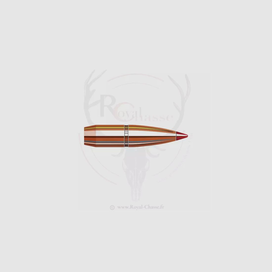 100 pocisków kal. 6.5mm D.264 123 gr SST HORNADY, zdjęcie 2 z 2