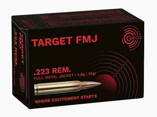 .223 Rem. Vlm Target 3,6g/55grs. Geco