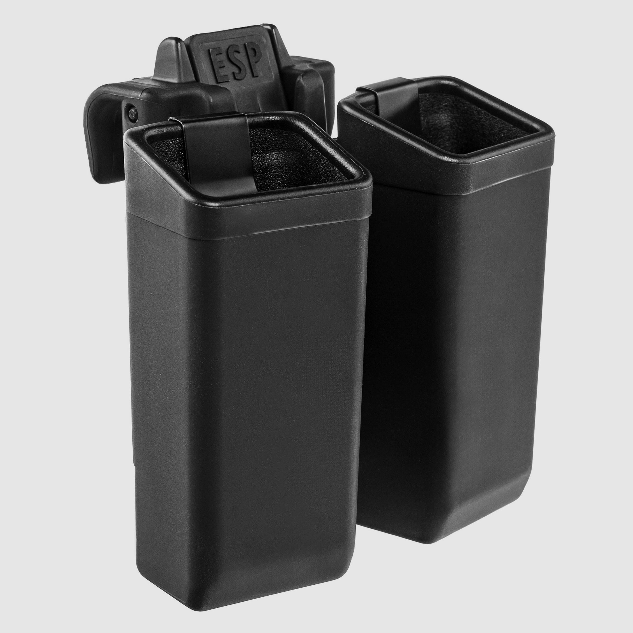 Podwójna ładownica obrotowa ESP z montażem UBC-08 - Clip na magazynki pistoletowe 9 mm - Black - MH-MH-84, zdjęcie 3 z 8