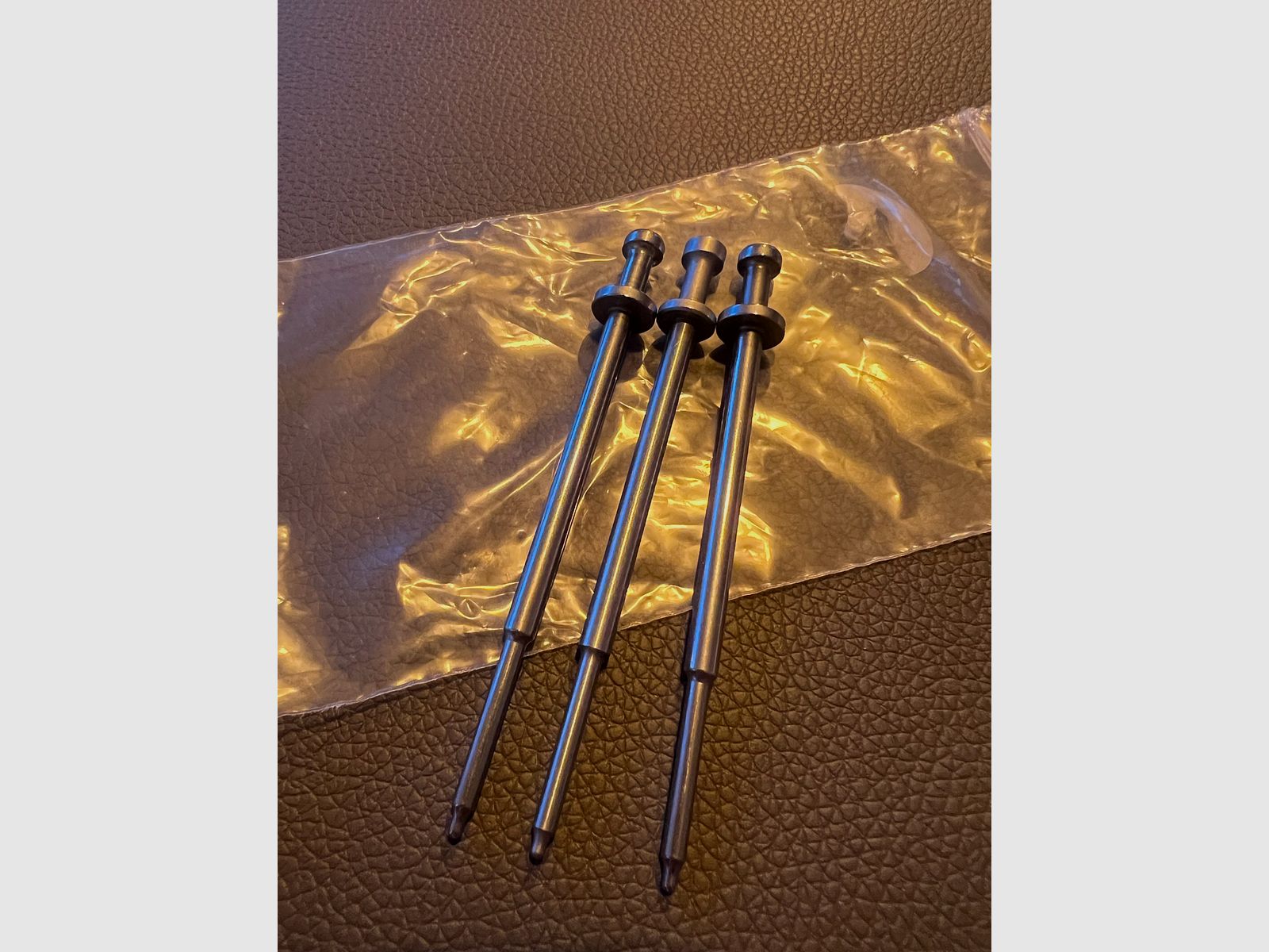 3x Stahl-Treibdorne / Roll Pin Punches (Splinttreiber) – Neu