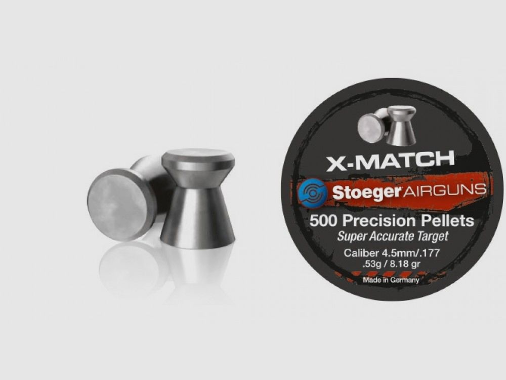 STOEGER projectiles H&N X-MATCH cal. 4,5 mm 0,53 gr.