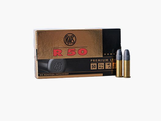 RWS R 50 .22lr KK-patronen