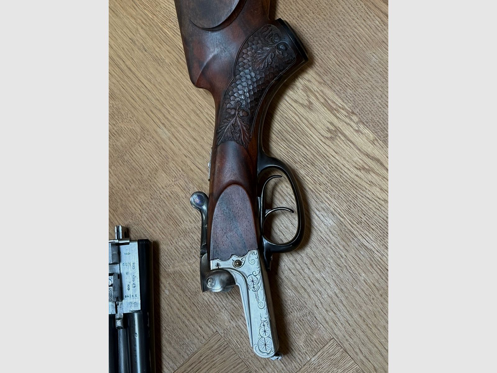 Escopeta doble Bühag Suhl 12/70