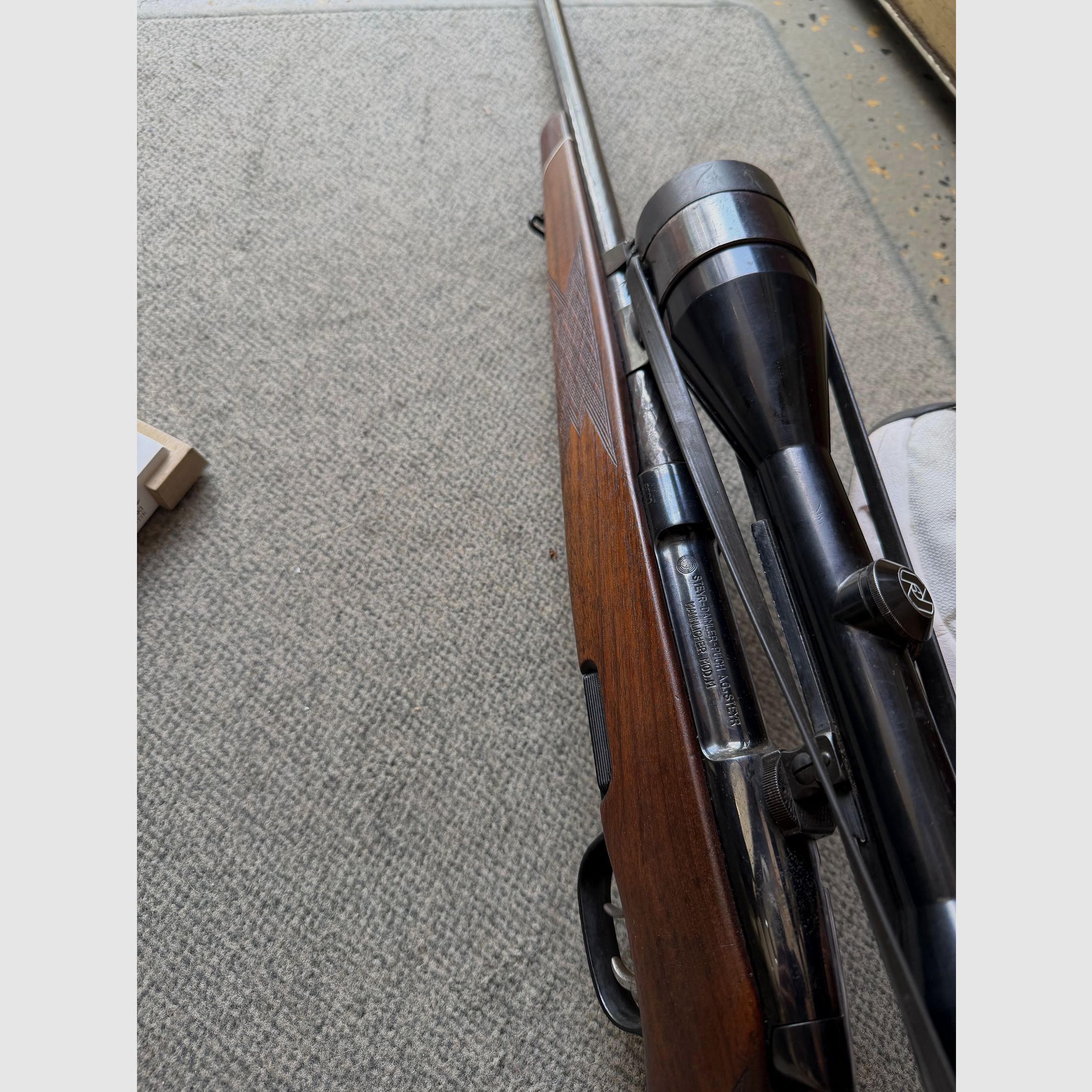 Steyer Mannlicher 7x64 con Zeiss Diatal