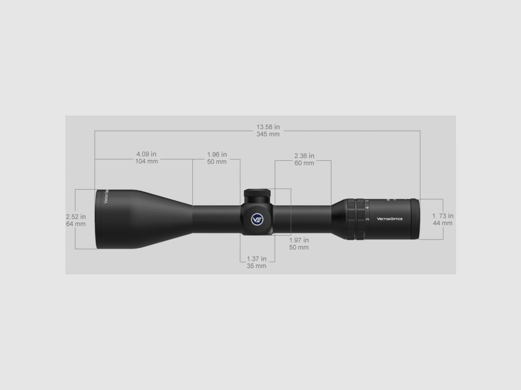 Grizzly Pro 3-12x56i Fibre VECTOR, image 13 sur 14