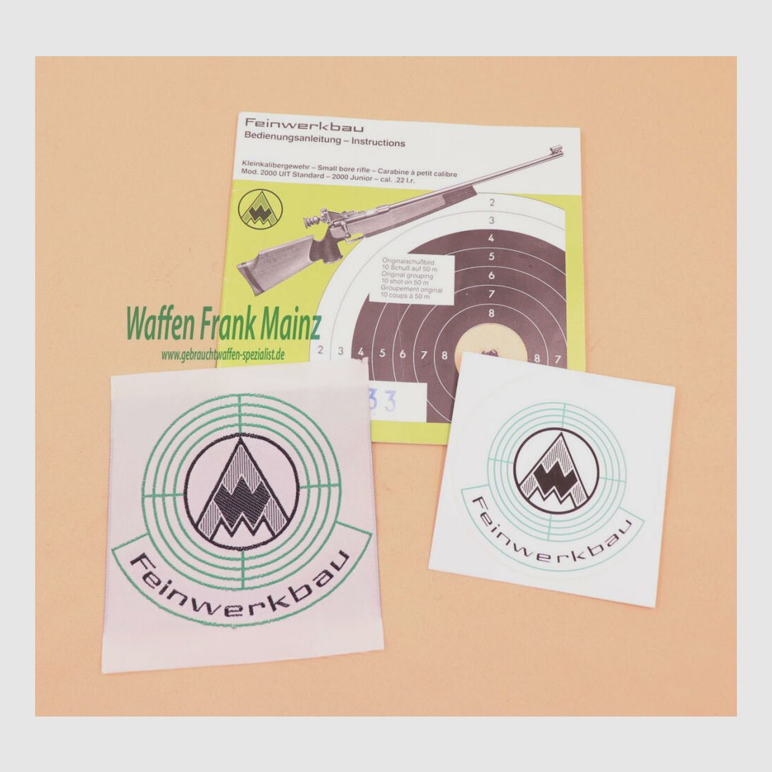 Feinwerkbau - Oberndorf Bedienungsanleitung Mod.2000