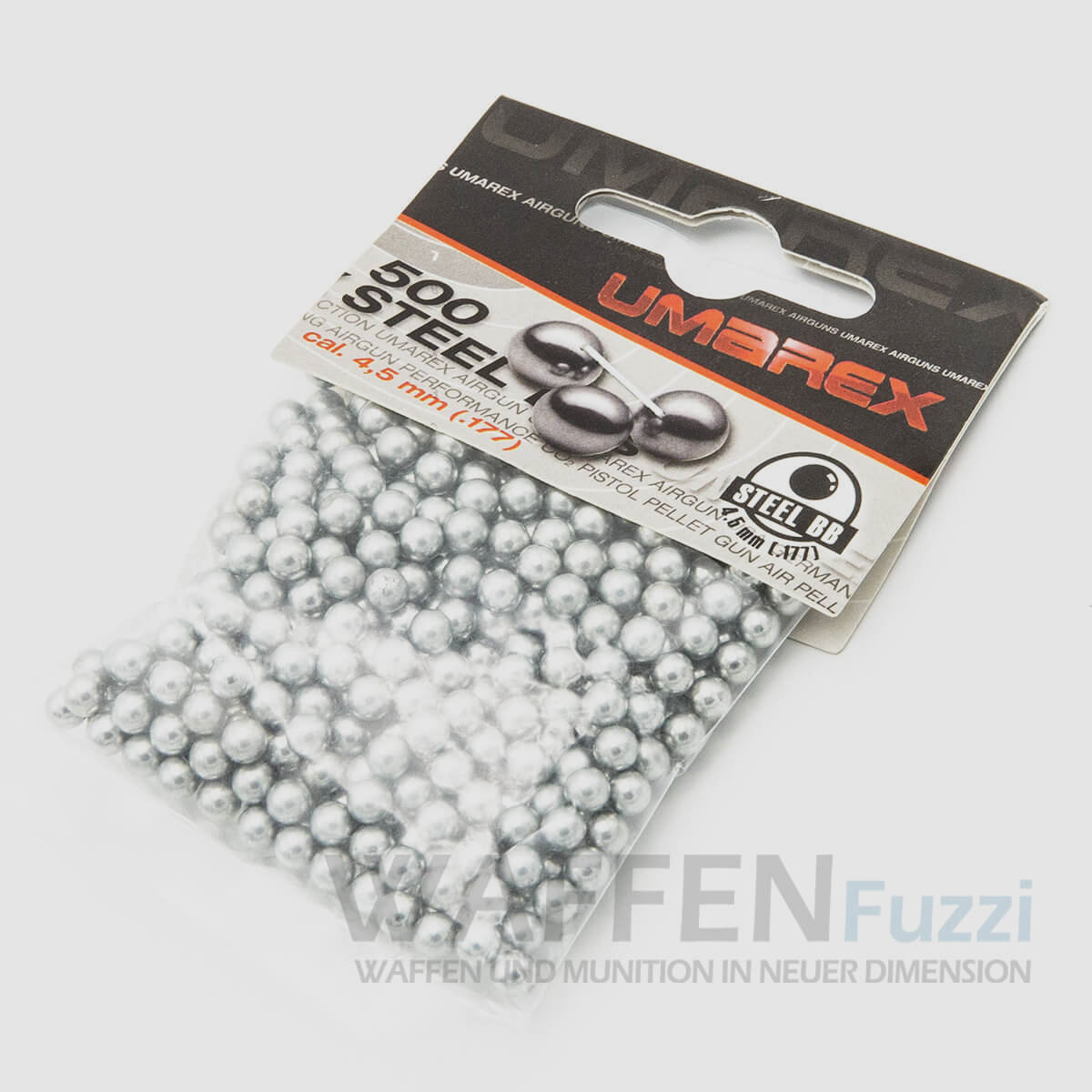 Umarex BB steel round balls 4.5mm 500 pcs.