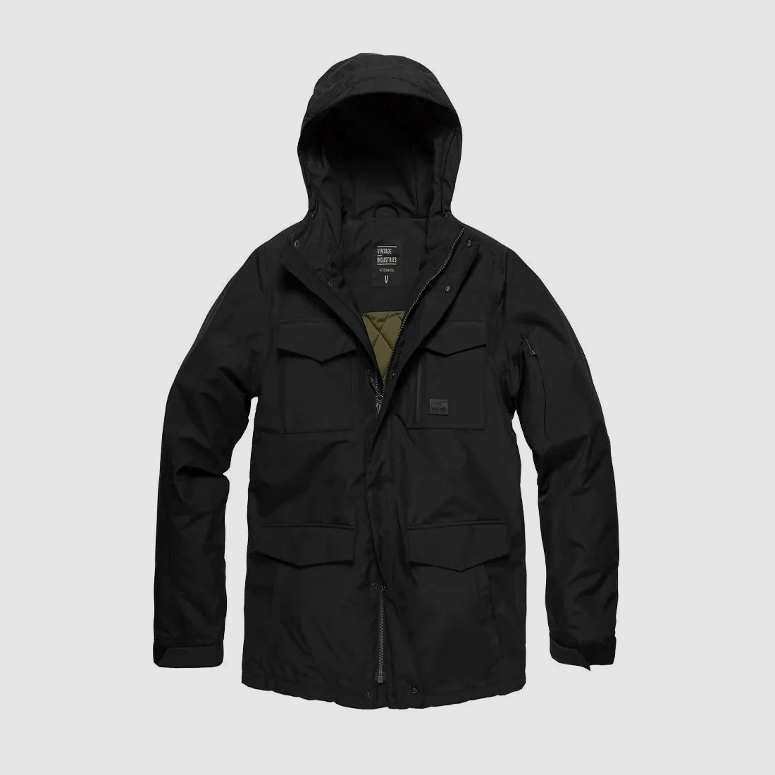 Vintage Industries Vintage Industries Jacke Marc schwarz