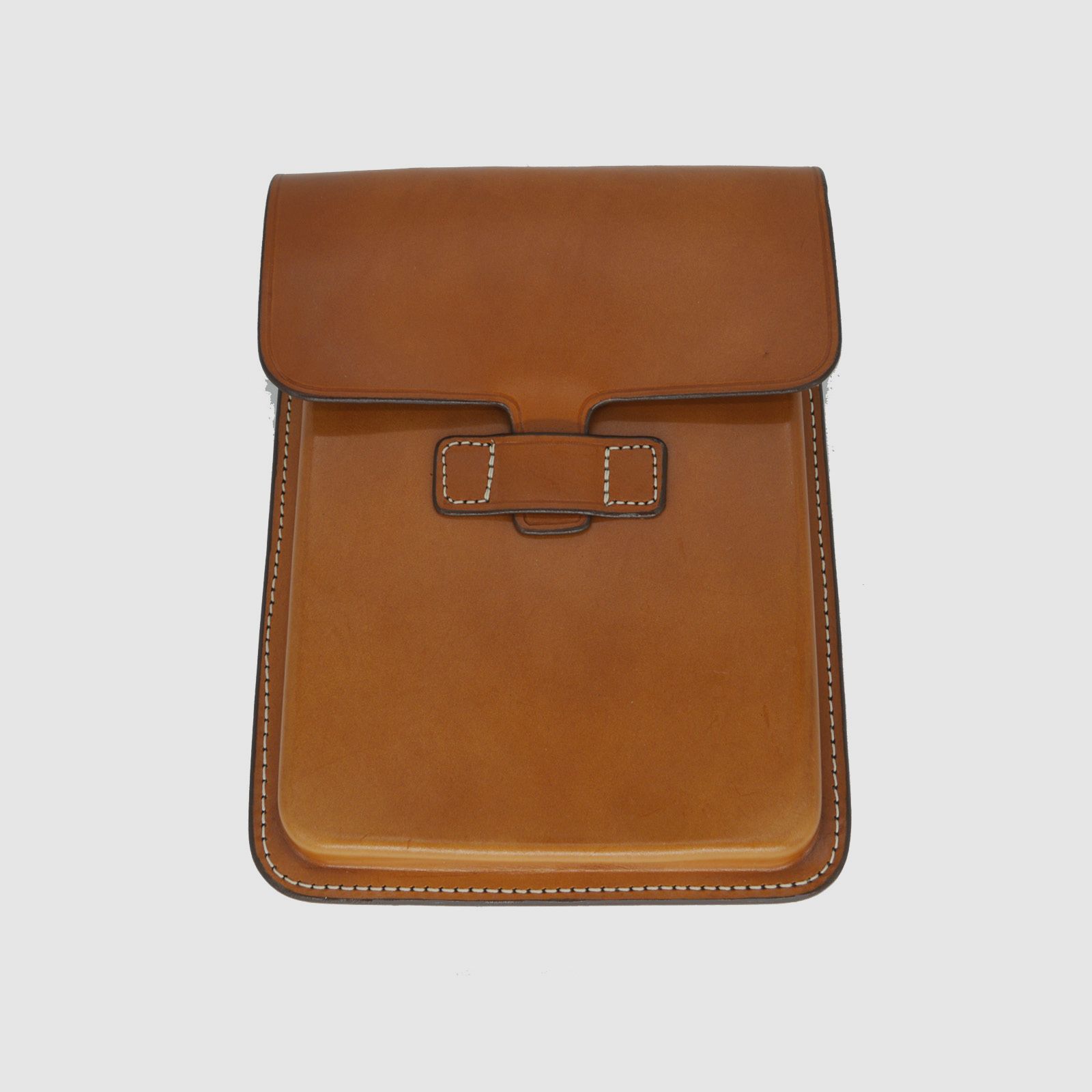 Tablettasche T-Flap Design braun