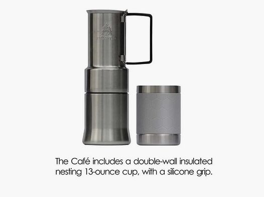 nCamp Kompakte Cafe/Espresso-Kaffeemaschine