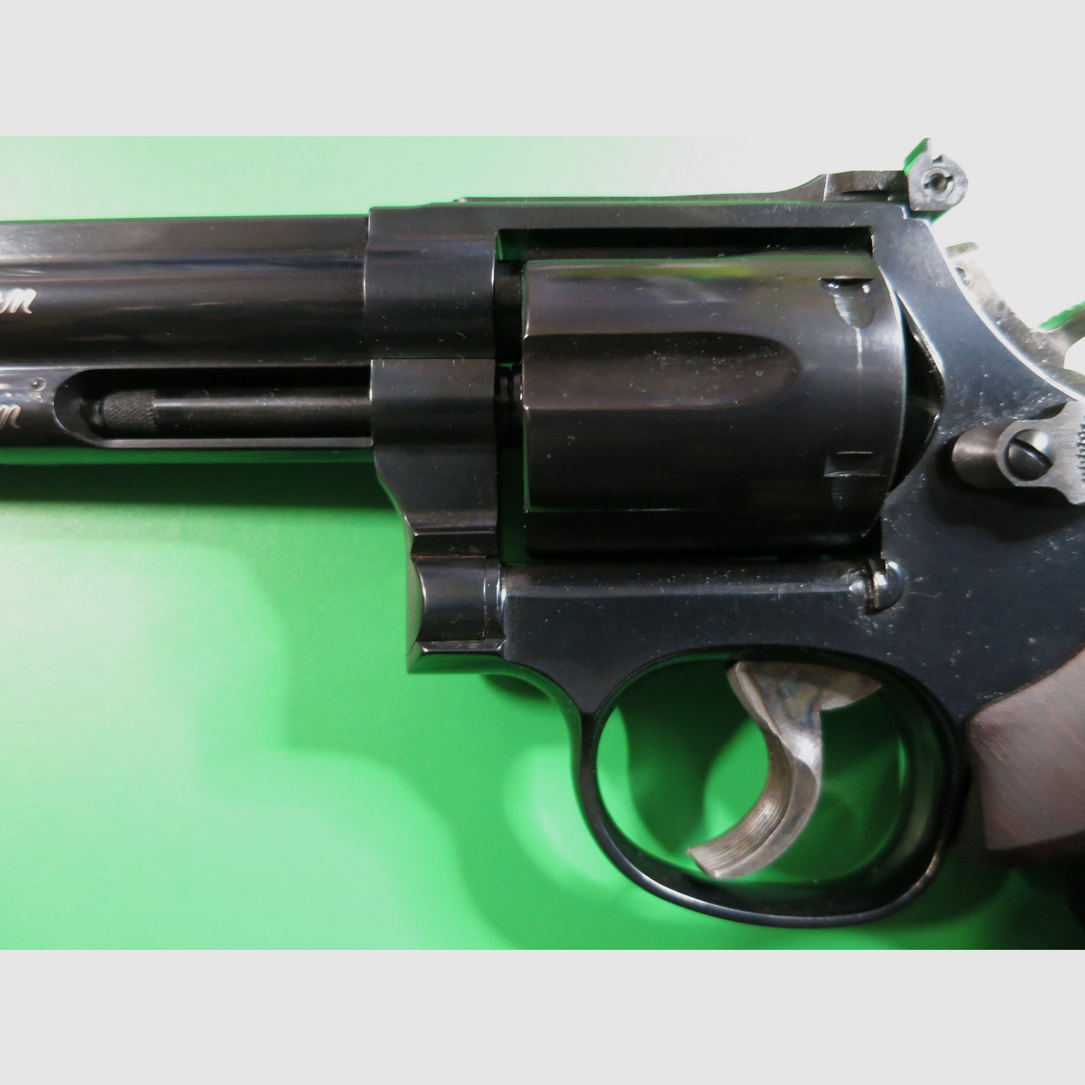 Revolver SMITH & WESSON Model 586-4, Target Champion 6", Cal. 38/357 Mag, Royal Blue #97