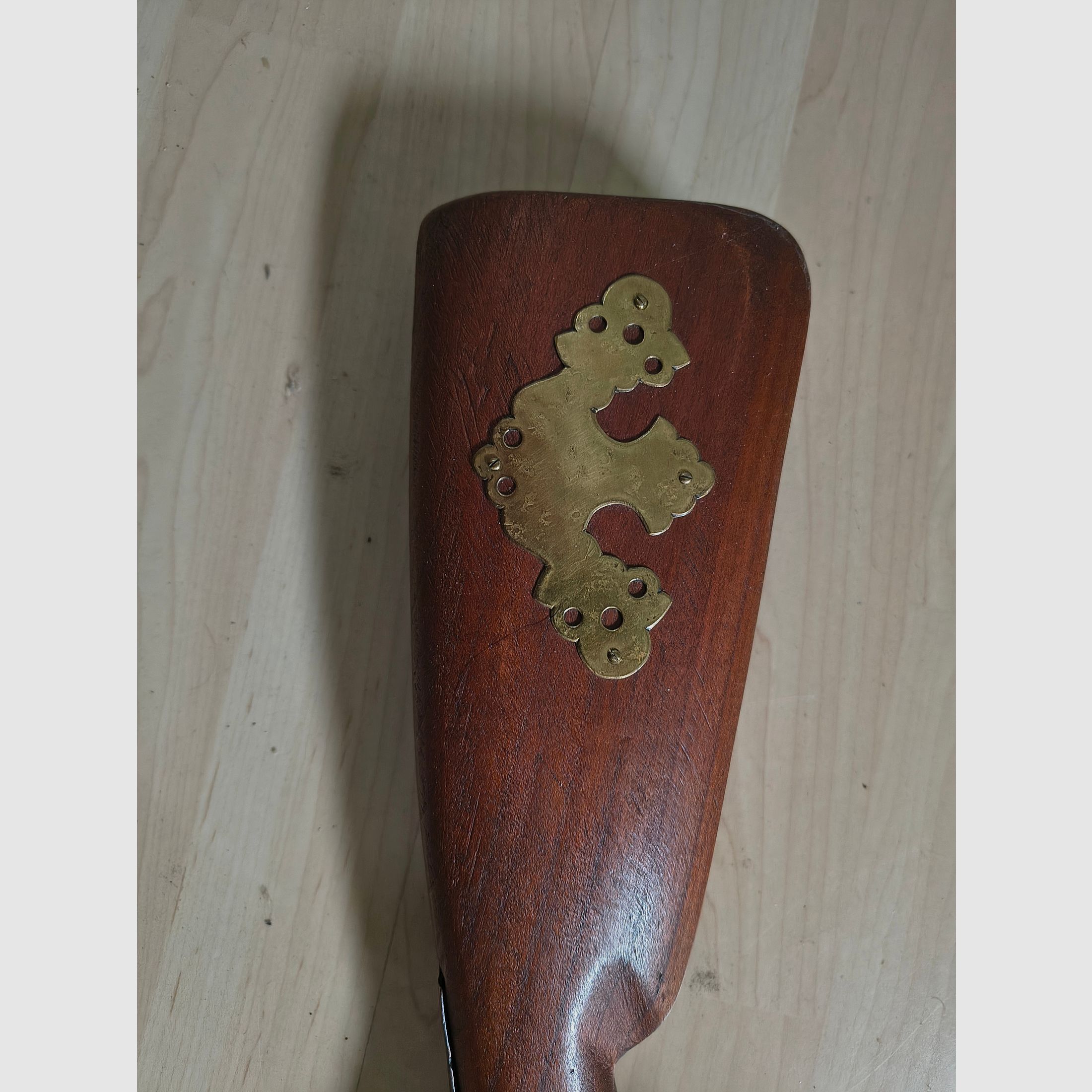 Carabine à silex à chargement par la bouche d'origine antique de cavalerie 1780-1820