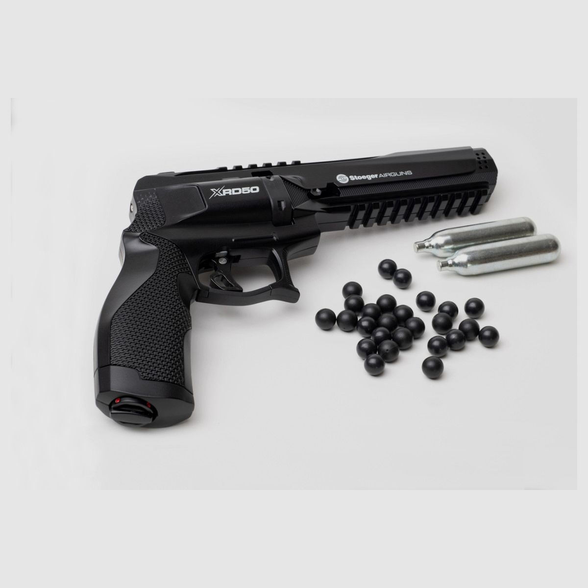 REVOLVER CO2 STOEGER XRD50 Cal. .50 12,6J + 50 pallini, immagine 8 di 8