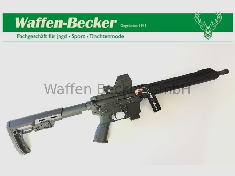 Messerschmitt Messerschmitt AR15-9 PCC Kal. 9mm Luger 14,5" + Falke FE