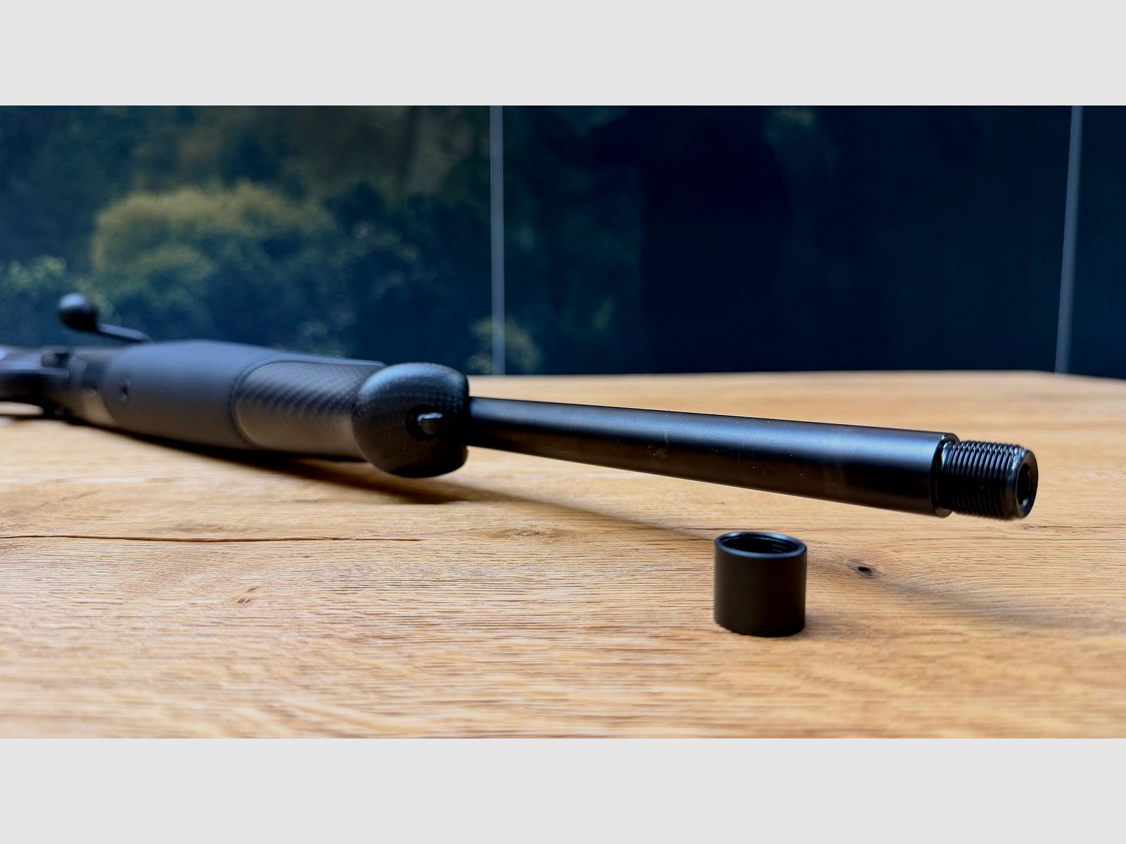 Blaser R8 Ultimate Carbon Leder Komplettwaffe / Kaliber wählbar / Logo silber / Standard Ausführung