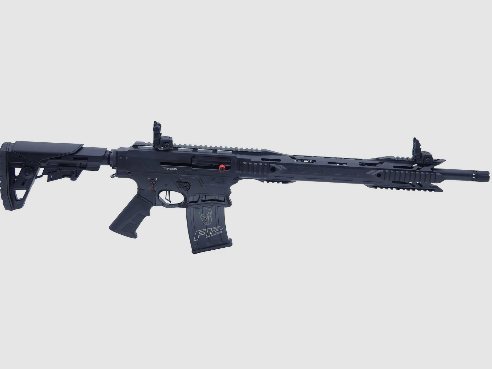 Typhoon Defence F12 Maxi Black – Selbstladeflinte mit herausnehmbarem Magazin Kal. 12, Bild 6 von 18
