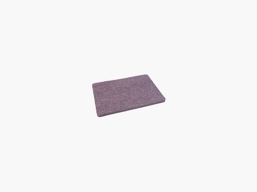 Filzkissen naturmelierter Wollfilz 45 x 31 x 1,5 cm