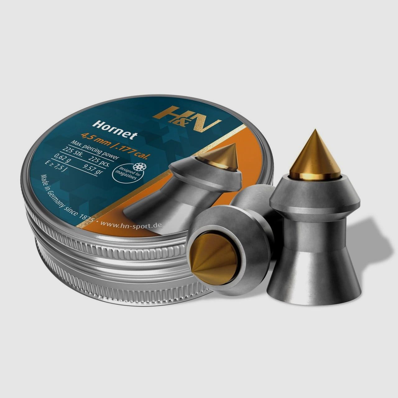 H&N Hornet Diabolo 4,5 mm - 225 pcs.