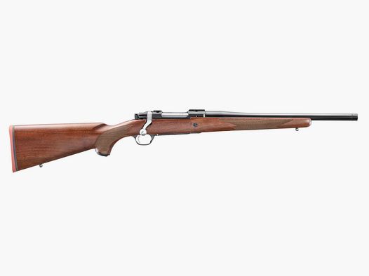RUGER HAWKEYE® HUNTER 6.5MM CREEDMOOR 16.6"/42.2CM 5/8"-24 AMERICAN WALNUT