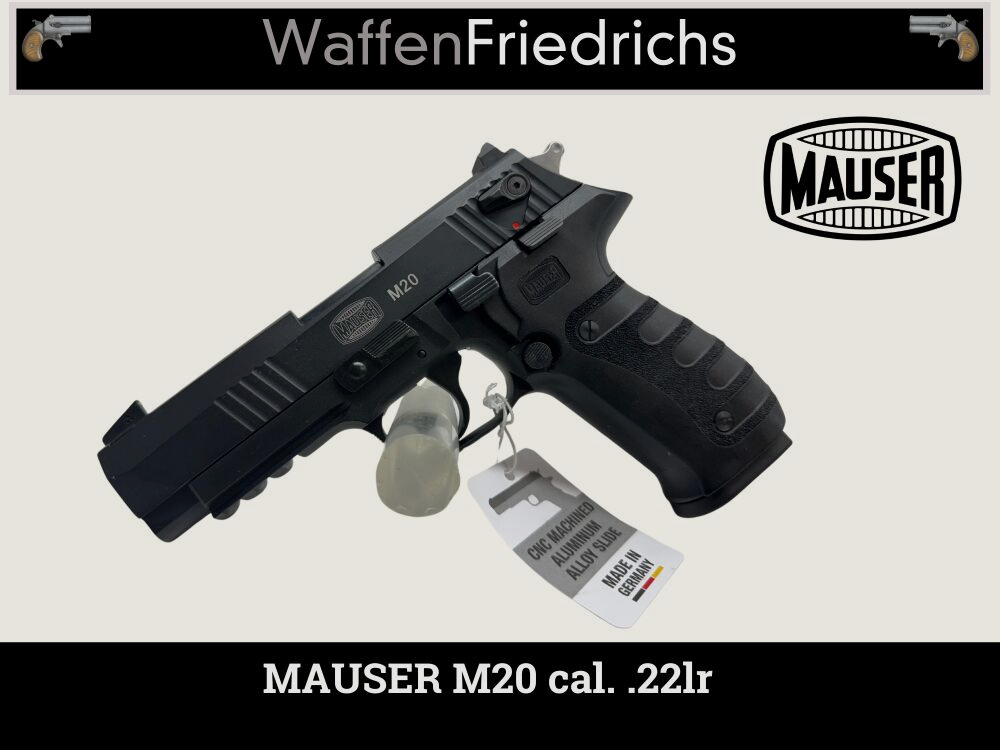 MAUSER M20 Black Cerakote - Weapons Friedrichs