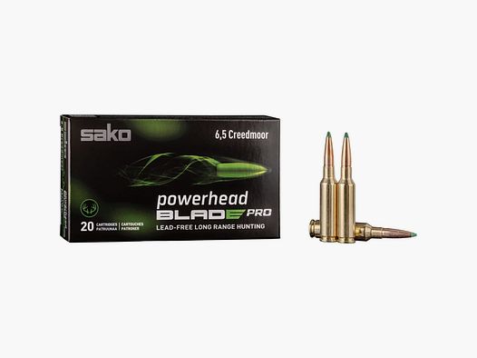 Sako Blade Pro Powerhead Kal. 6,5 Creedmoor 123 gr.