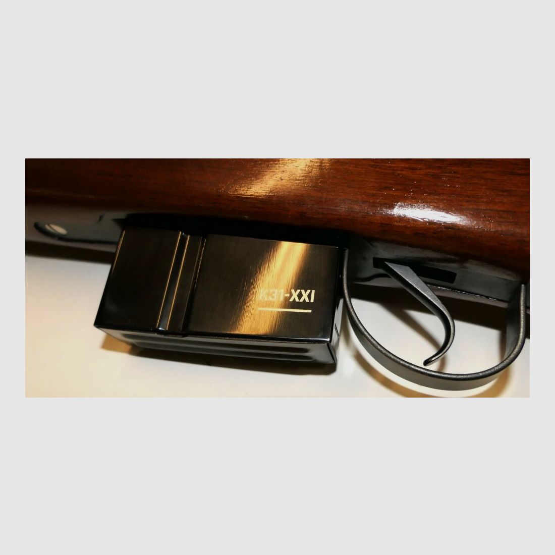 Waffenfabrik Bern 10schuss Magazin Schweizer Karabiner K31 7,5x55swiss Schweizer Ordonnanzkarabiner Schmidt Rubin