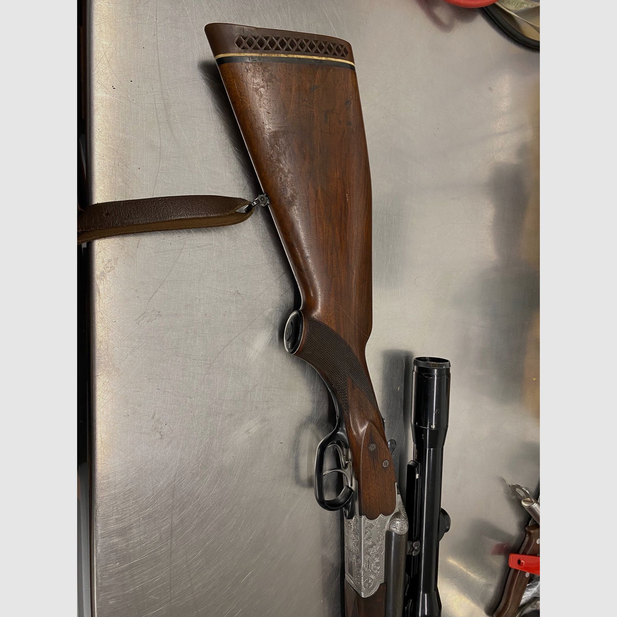 Drilling Sauer, Kal. 7x65R, 16/70