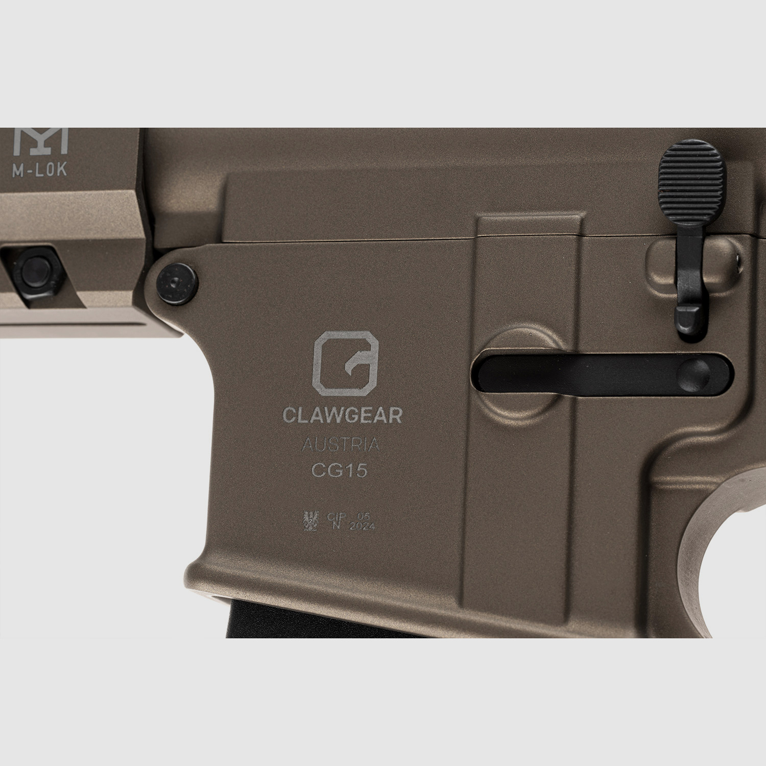 Clawgear CG15 223 Rem. 14,5″ – Midnight Bronze Brown