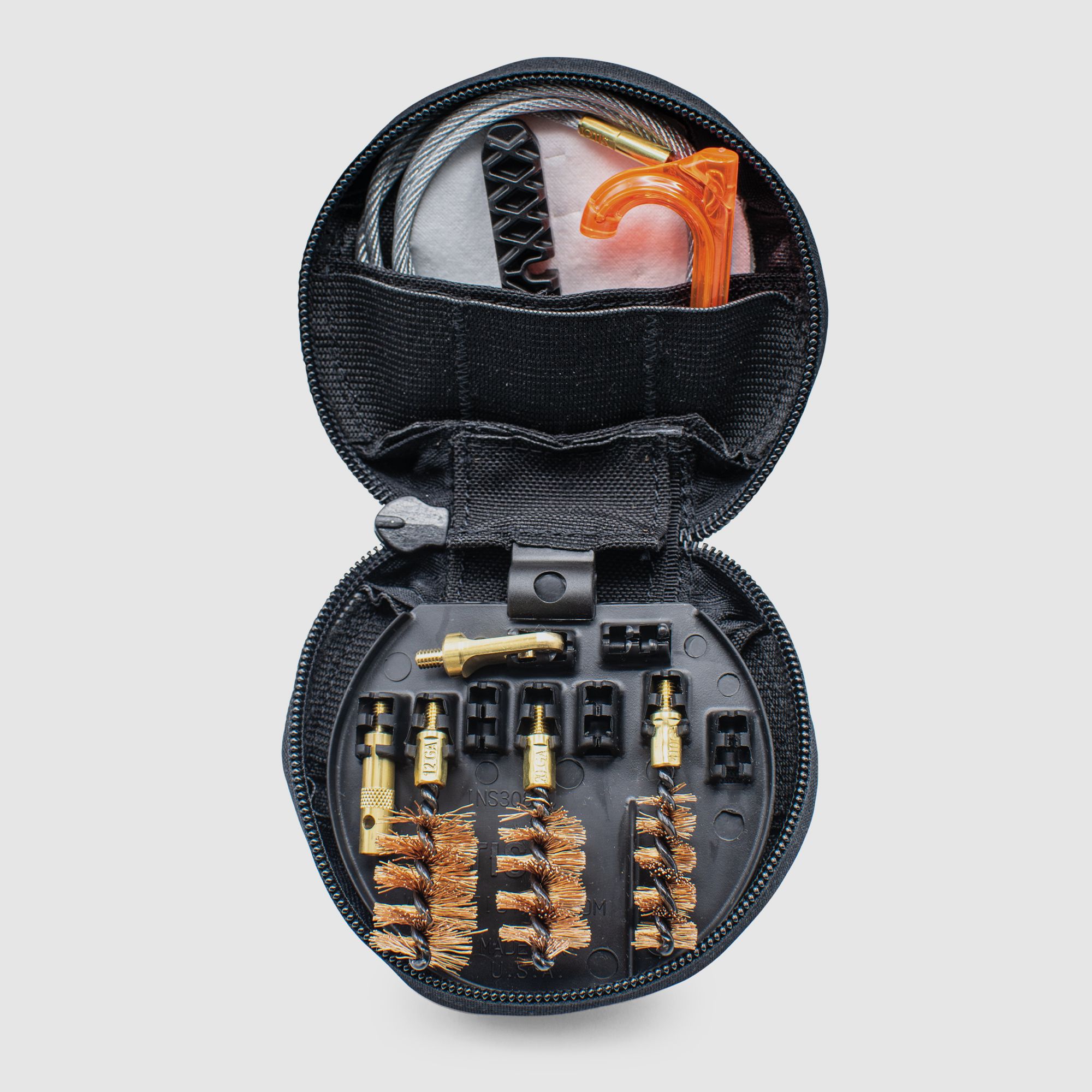 Otis cleaning set for .12/.16/.20/.410 including bag