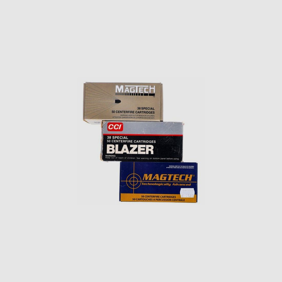 Munitie revolver kaliber .357Magnum/.38Special (55 schoten)