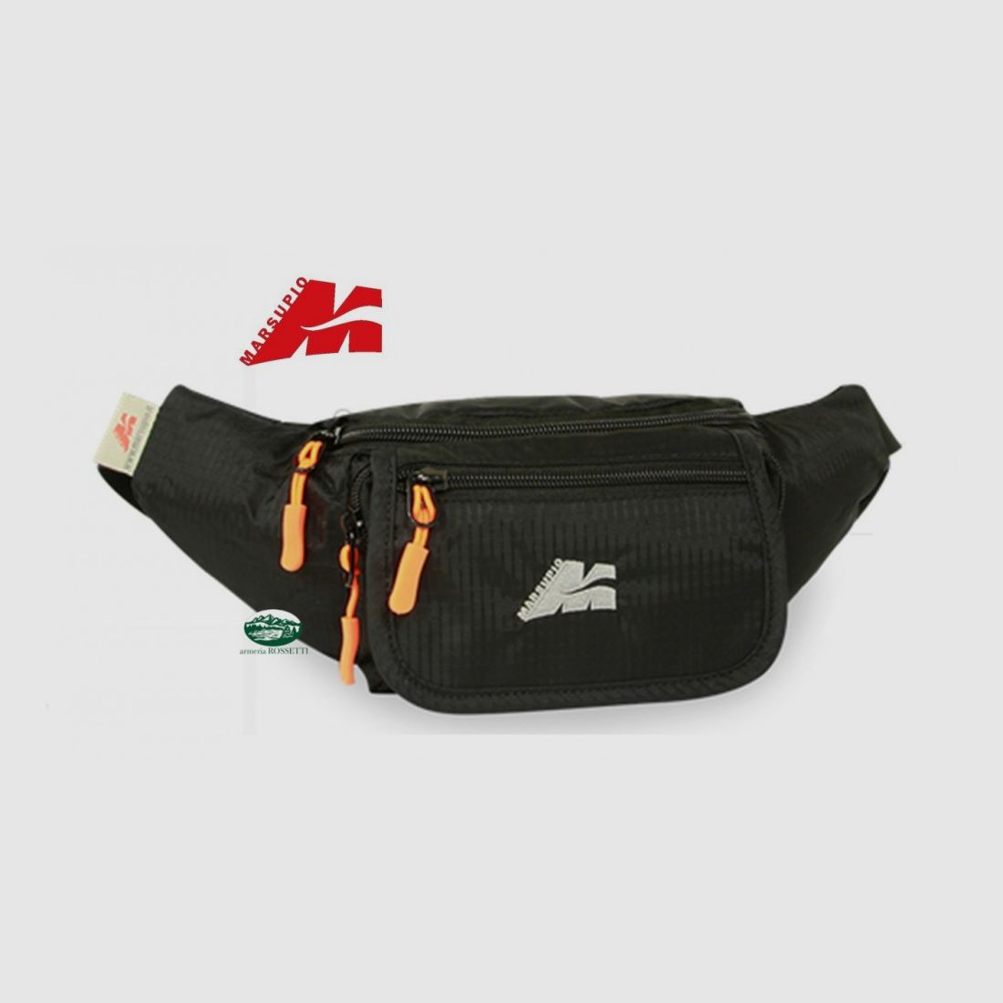 MARSUPIO Bauchtasche Lido in Schwarz